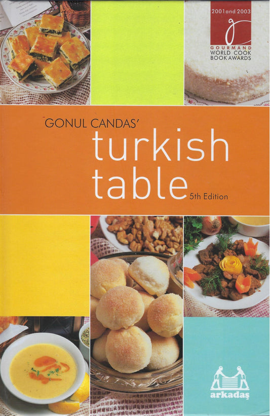 Omslag van Turkish table 5th edition, tweedehands boek bij Boekhandel Bloks