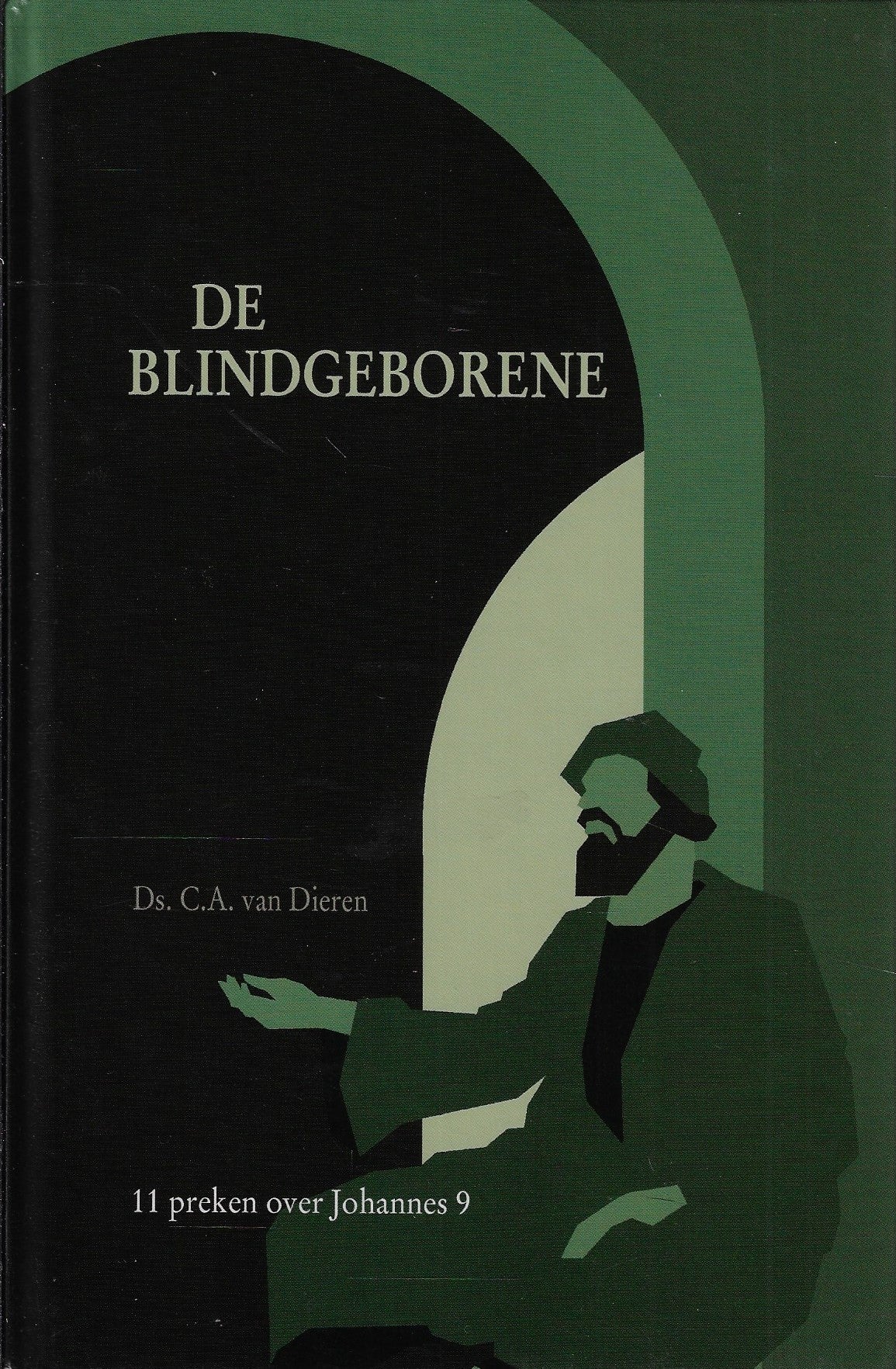 Omslag van De blindgeborene, tweedehands boek bij Boekhandel Bloks