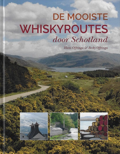 Omslag van De mooiste whiskyroutes door Schotland, tweedehands boek bij Boekhandel Bloks
