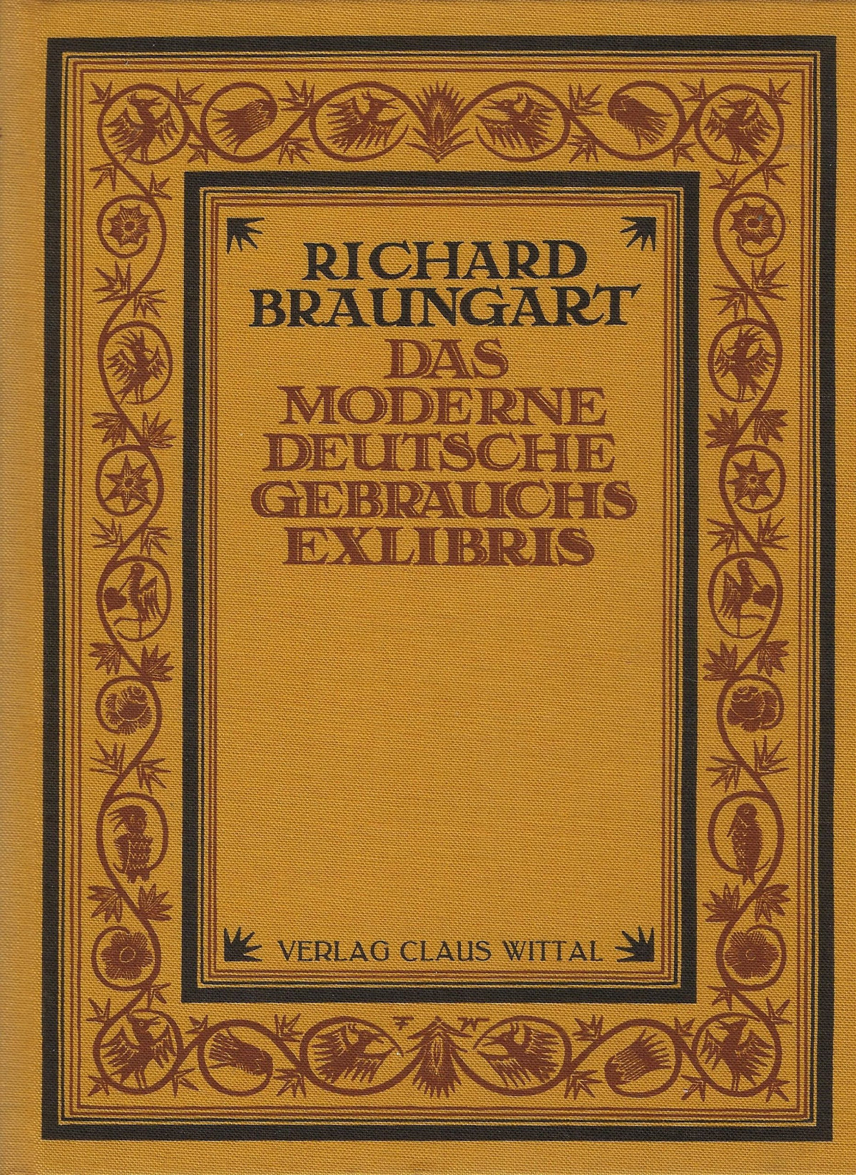 Omslag van Das moderne Deutsche Gebrauchs Exlibris, tweedehands boek bij Boekhandel Bloks