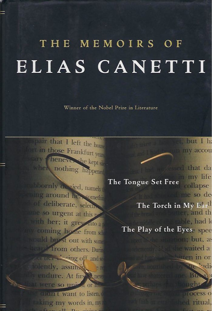 Omslag van The memoires of Elias Canetti, tweedehands boek bij Boekhandel Bloks