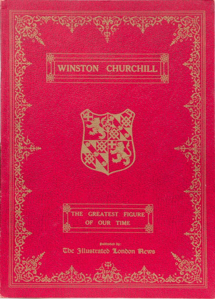 Omslag van Winston Churchill, the greatest figure of our time, tweedehands boek bij Boekhandel Bloks