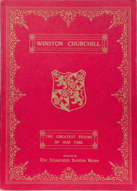 Omslag van Winston Churchill, the greatest figure of our time, tweedehands boek bij Boekhandel Bloks