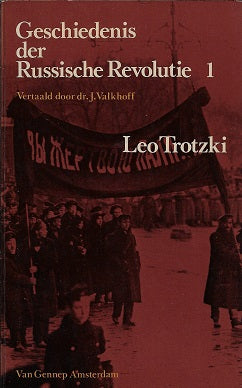Omslag van Geschiedenis der Russische Revolutie I-II-III, tweedehands boek bij Boekhandel Bloks