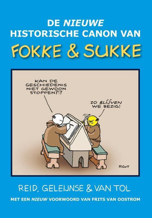 Omslag van De nieuwe historische canon van Fokke &amp; Sukke, tweedehands boek bij Boekhandel Bloks