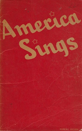 Omslag van America sings door Hugo Frey, tweedehands boek bij Boekhandel Bloks