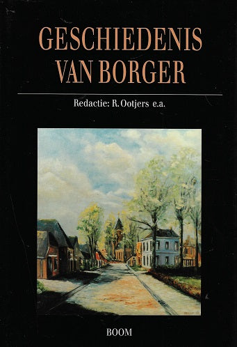 Omslag van Geschiedenis van Borger, tweedehands boek bij Boekhandel Bloks
