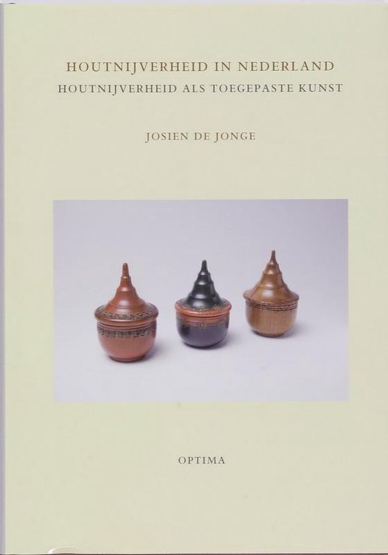 Omslag van Houtnijverheid in Nederland / houtnijverheid als toegepaste kunst, tweedehands boek bij Boekhandel Bloks