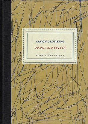 Omslag van Omdat ik u begeer / brieven, tweedehands boek bij Boekhandel Bloks