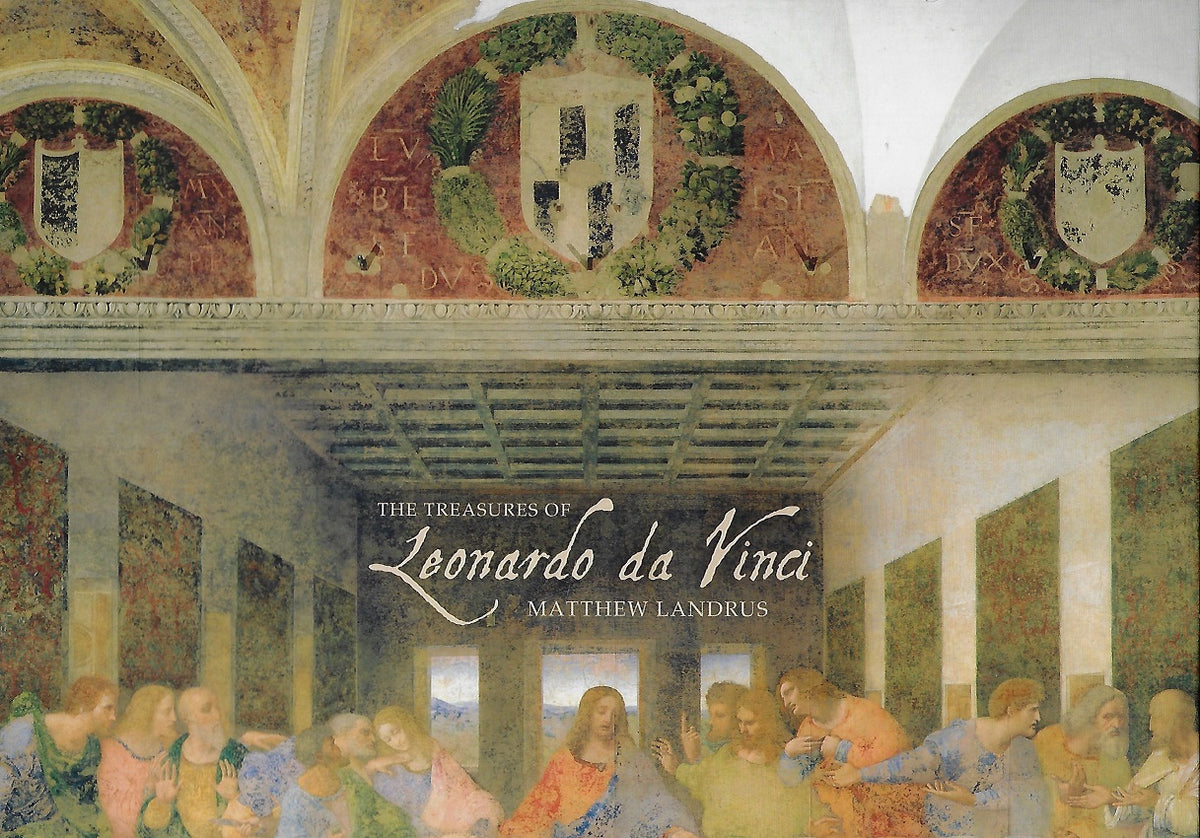 Omslag van The Treasures of Leonardo Da Vinci, tweedehands boek bij Boekhandel Bloks