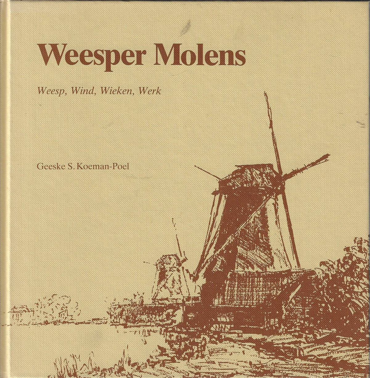 Omslag van Weespermolens, tweedehands boek bij Boekhandel Bloks