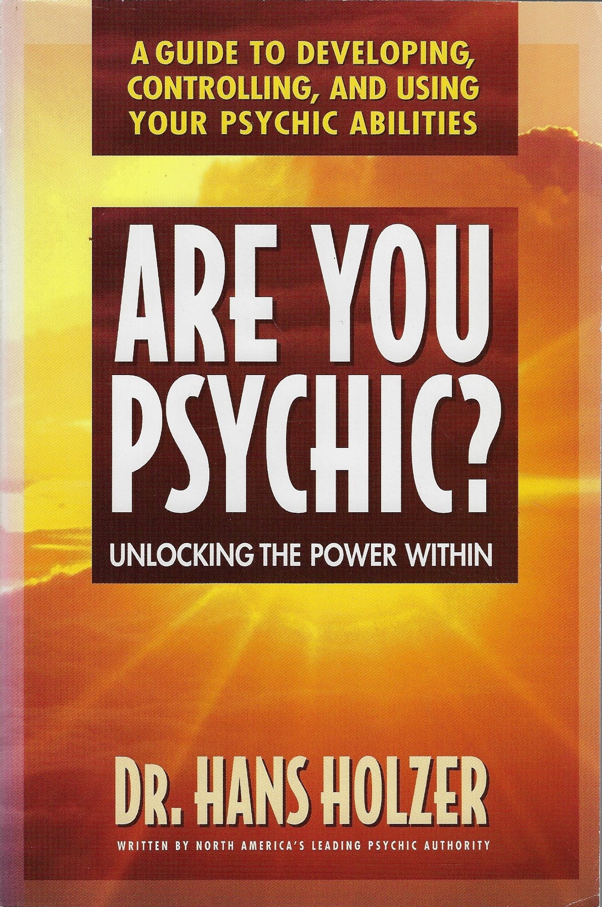 Omslag van Are You Psychic? / Unlocking the Power Within, tweedehands boek bij Boekhandel Bloks