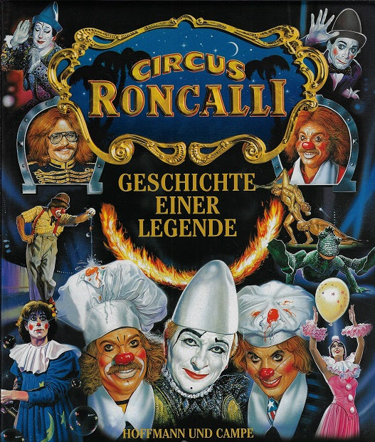 Omslag van Circus Roncalli door Hoffmann und Campe, tweedehands boek bij Boekhandel Bloks