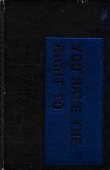 Omslag van You have the right to remain silent door Maurice Nio, tweedehands boek bij Boekhandel Bloks