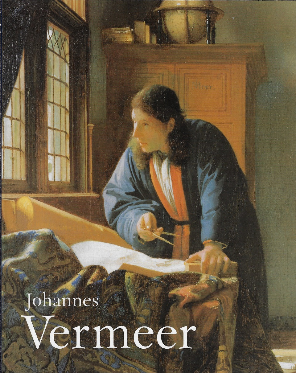 Omslag van Johannes Vermeer museumeditie Nederlands, tweedehands boek bij Boekhandel Bloks