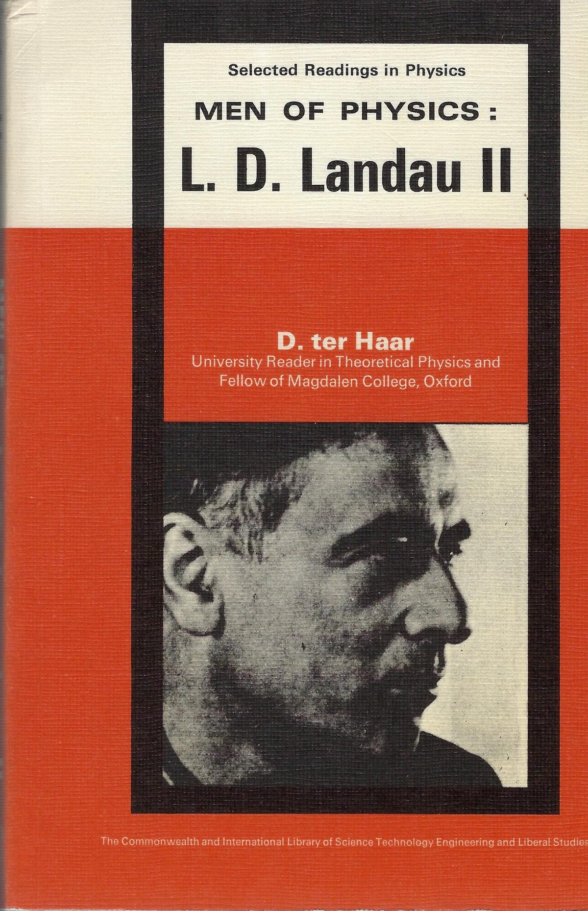 Omslag van Men of physics: L.D. Landau II, tweedehands boek bij Boekhandel Bloks