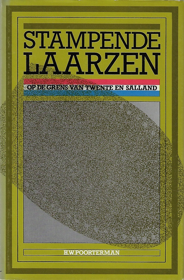 Omslag van Stampende laarzen op de grens van Twente en Salland, tweedehands boek bij Boekhandel Bloks