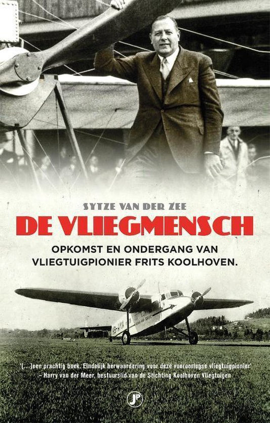 Omslag van De Vliegmensch, tweedehands boek bij Boekhandel Bloks