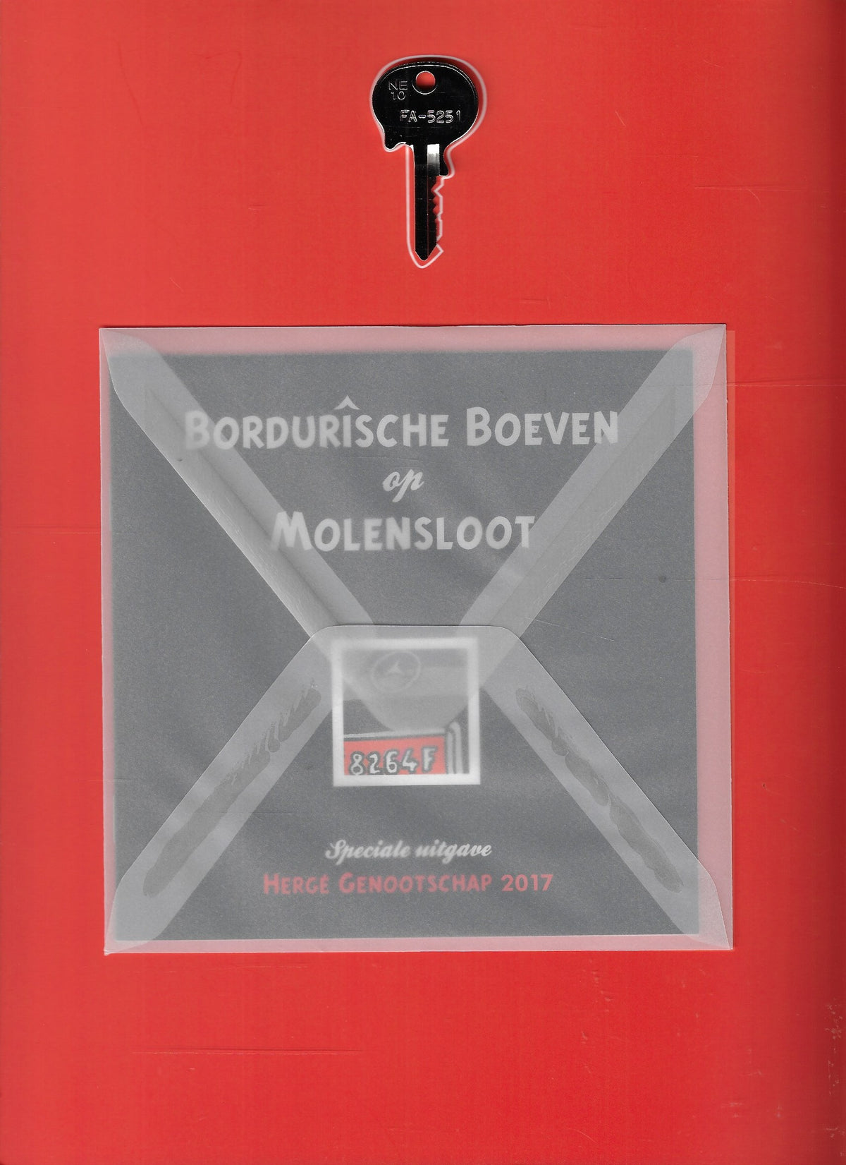Omslag van Bordurische boeven op Molensloot - speciale uitgave 037/100, tweedehands boek bij Boekhandel Bloks