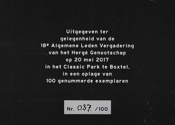 Omslag van Bordurische boeven op Molensloot - speciale uitgave 037/100, tweedehands boek bij Boekhandel Bloks