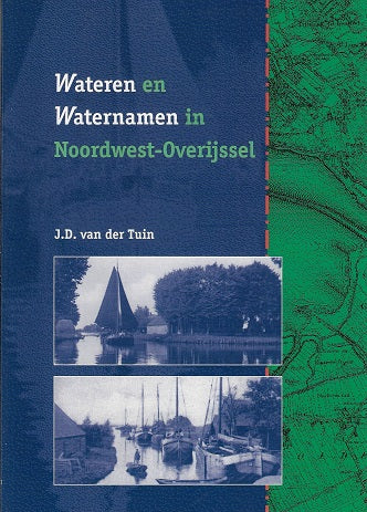 Omslag van Wateren en waternamen in Noordwest-Overijssel, tweedehands boek bij Boekhandel Bloks