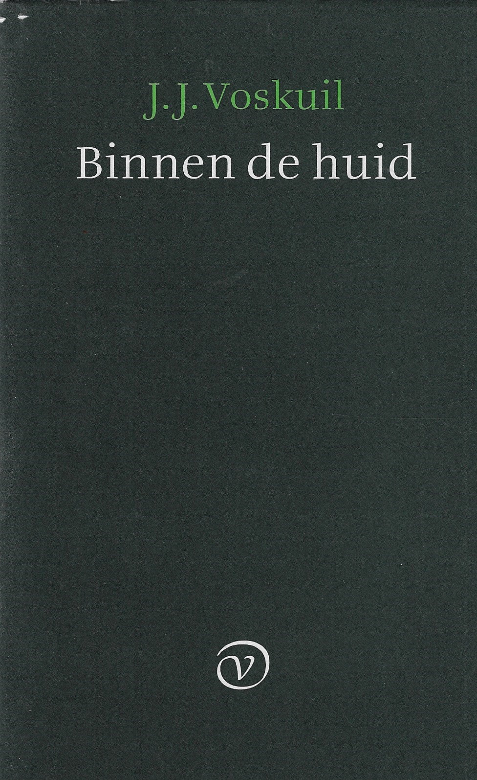 Omslag van Binnen de huid, tweedehands boek bij Boekhandel Bloks