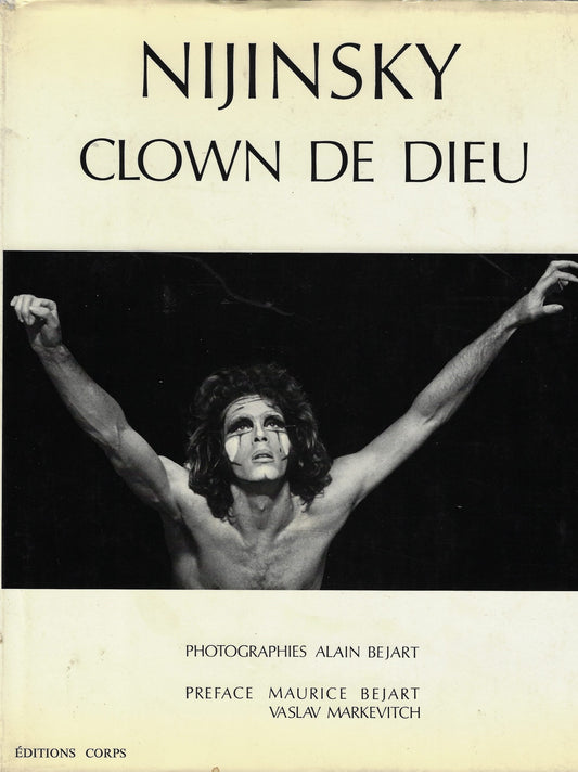 Omslag van Nijinsky clown de Dieu, tweedehands boek bij Boekhandel Bloks