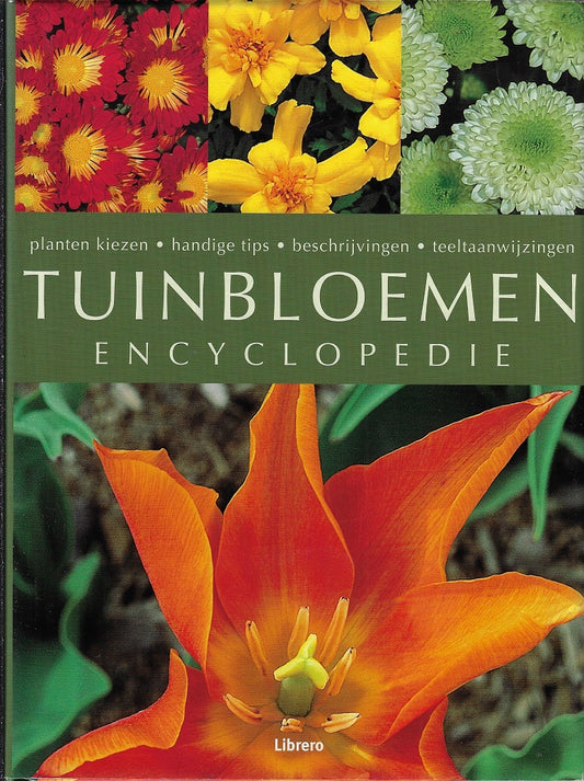 Omslag van Tuinbloemenencyclopedie, tweedehands boek bij Boekhandel Bloks