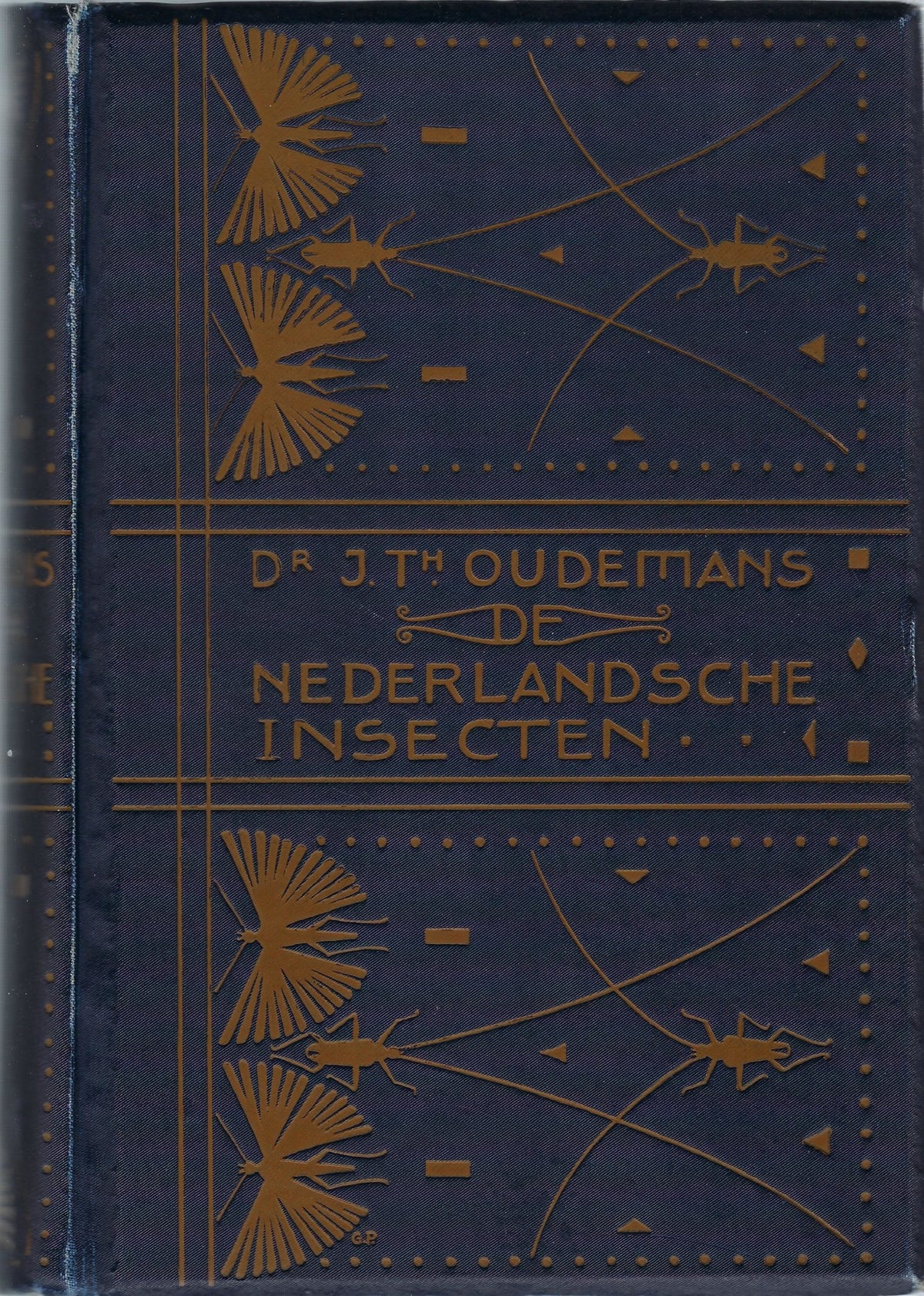 Omslag van Nederlandsche insecten, tweedehands boek bij Boekhandel Bloks