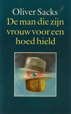 Omslag van Man die zijn vrouw voor een hoed hield, tweedehands boek bij Boekhandel Bloks