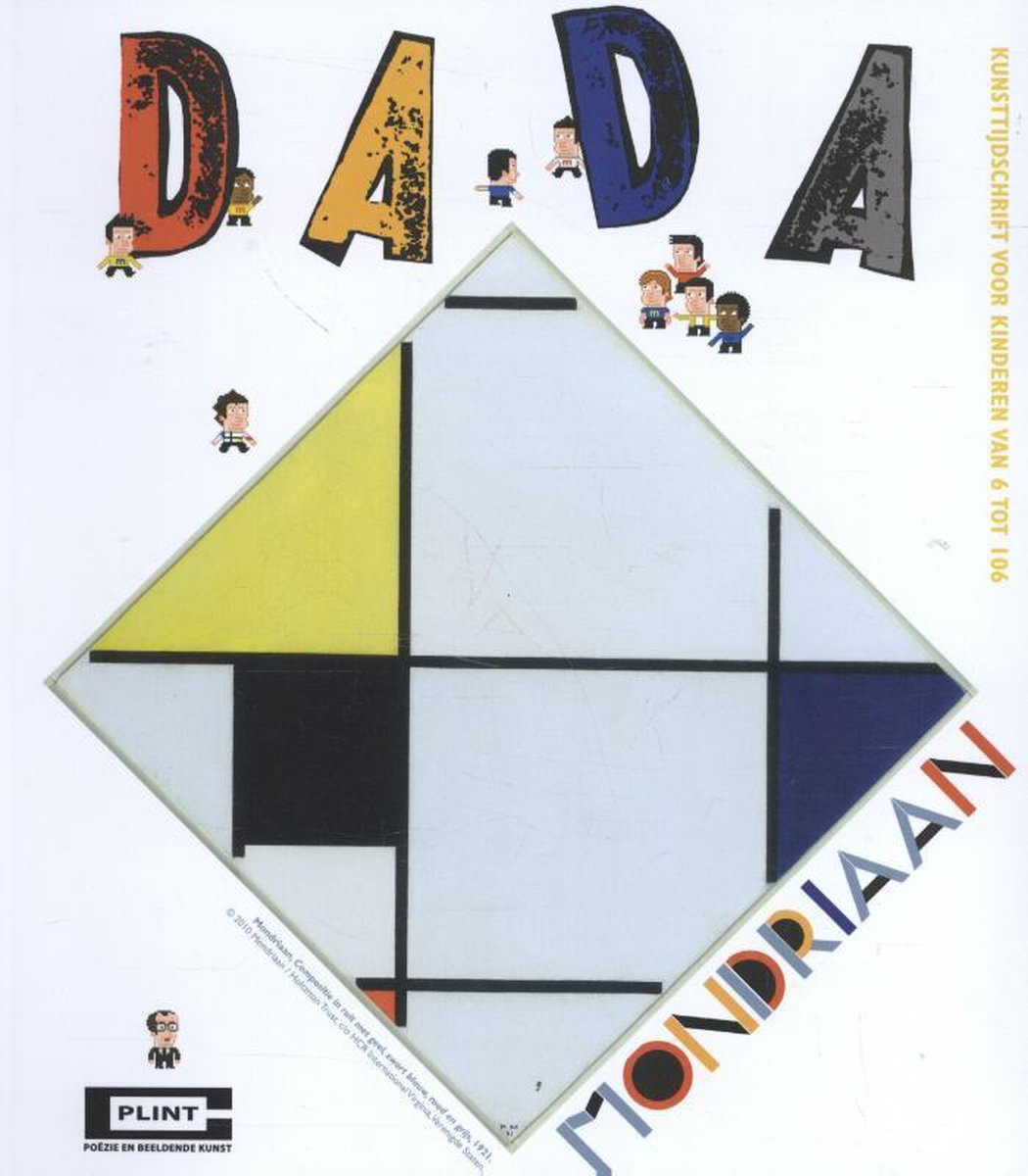 Omslag van Dada / Mondriaan, tweedehands boek bij Boekhandel Bloks