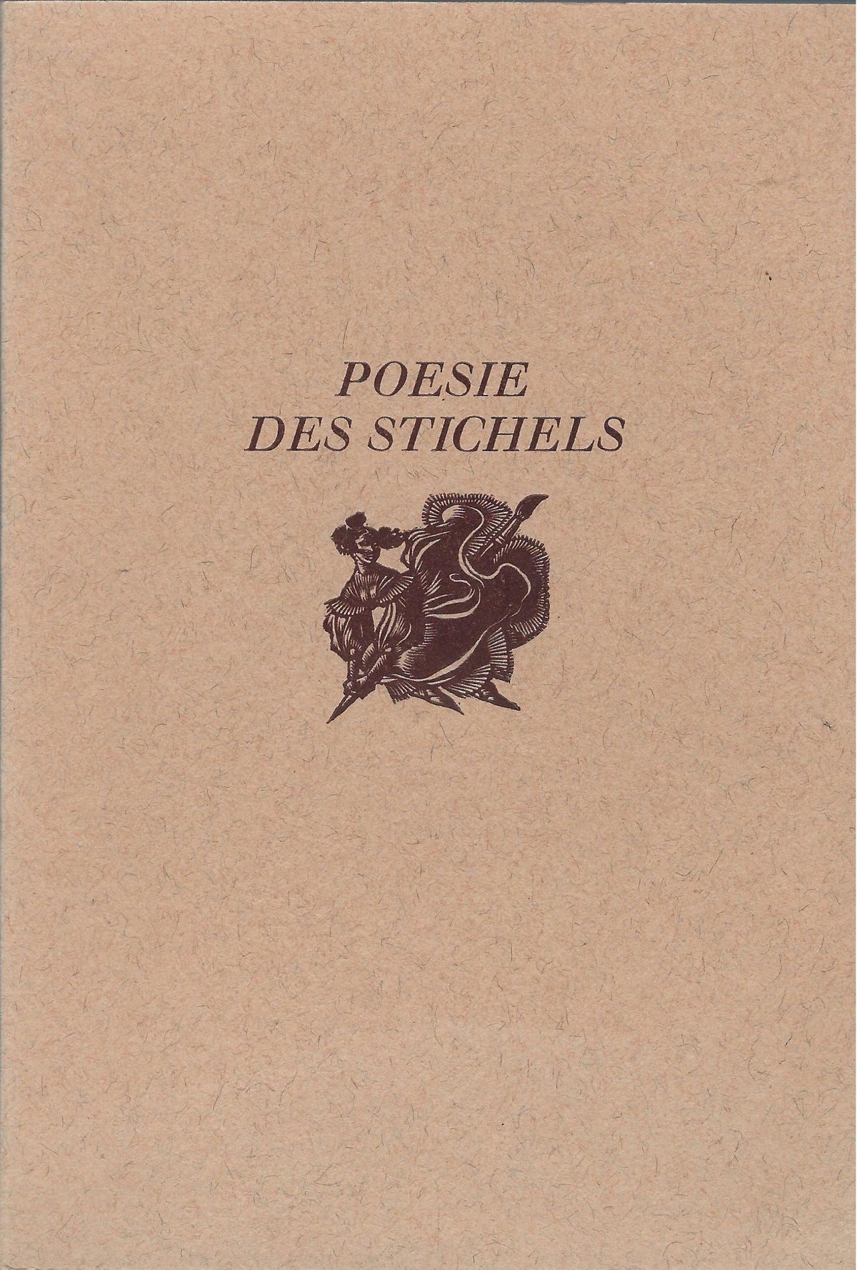 Omslag van Poesie des Stichels Hedwig Zum Tobel / Gustav Dichler, tweedehands boek bij Boekhandel Bloks