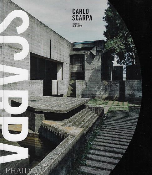 Omslag van Carlo Scarpa door Robert McCarter, tweedehands boek bij Boekhandel Bloks