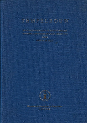 Omslag van Tempelbouw, tweedehands boek bij Boekhandel Bloks
