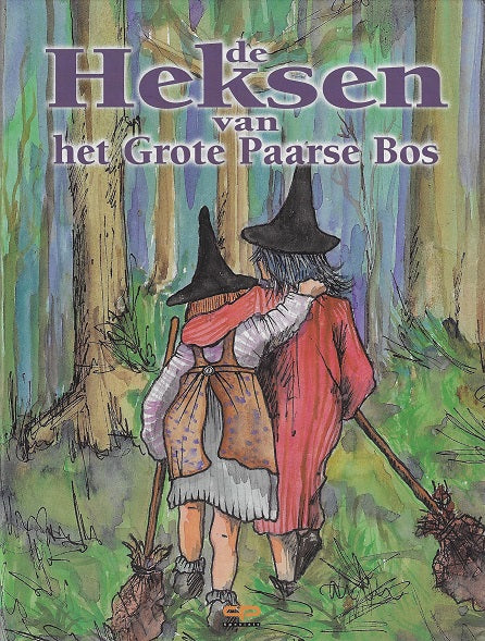Omslag van De Heksen van het Grote Paarse Bos, tweedehands boek bij Boekhandel Bloks