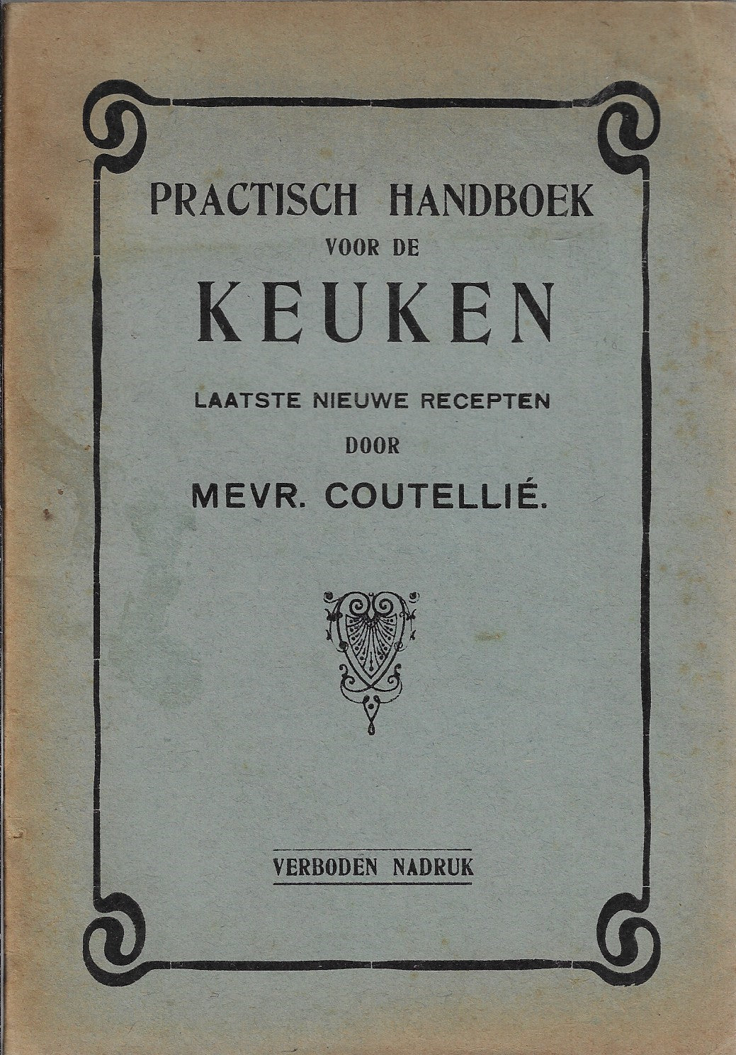 Omslag van Verzameling van 17 verschillende oude kookboekjes, tweedehands boek bij Boekhandel Bloks