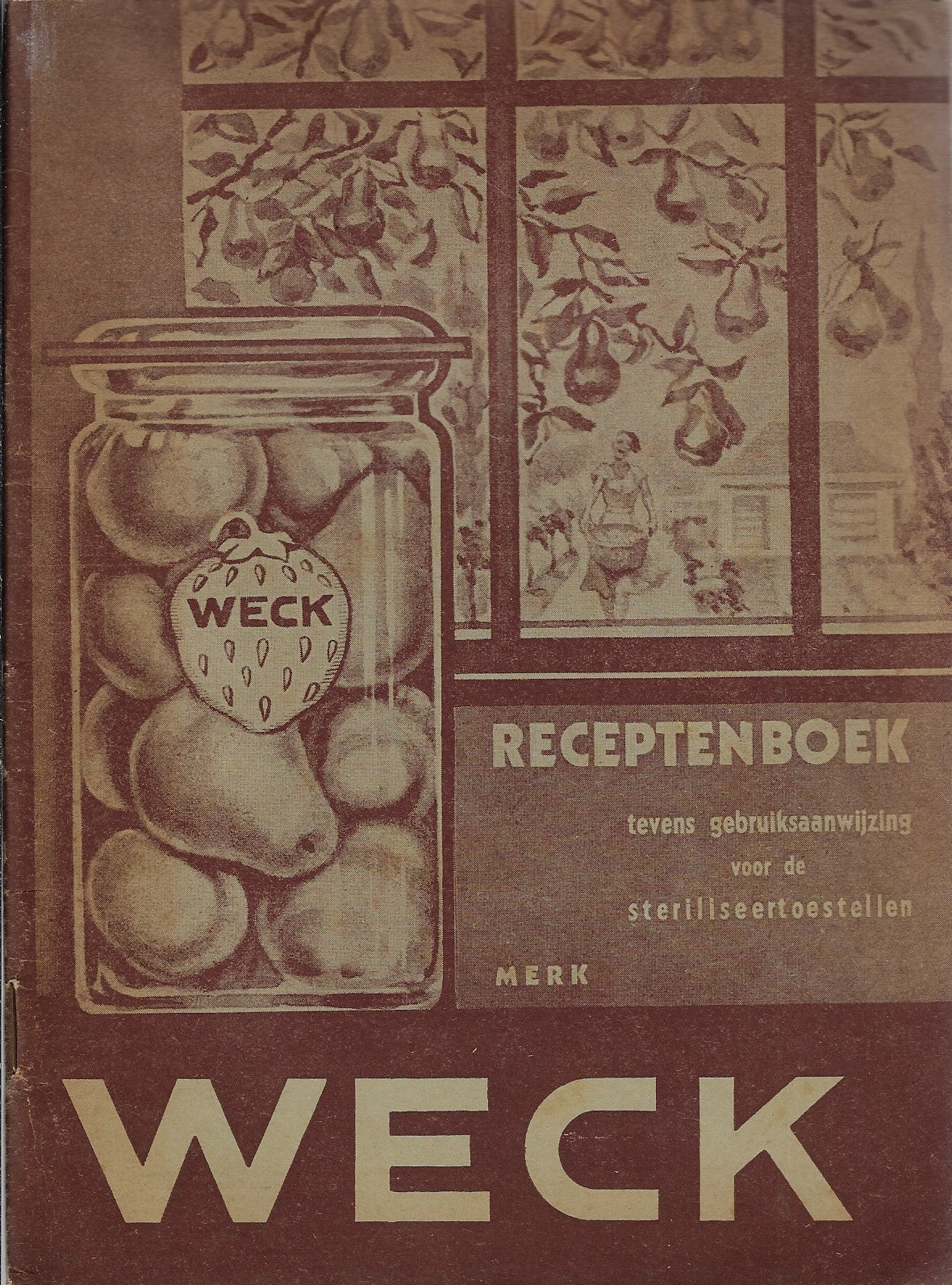 Omslag van Verzameling van 17 verschillende oude kookboekjes, tweedehands boek bij Boekhandel Bloks