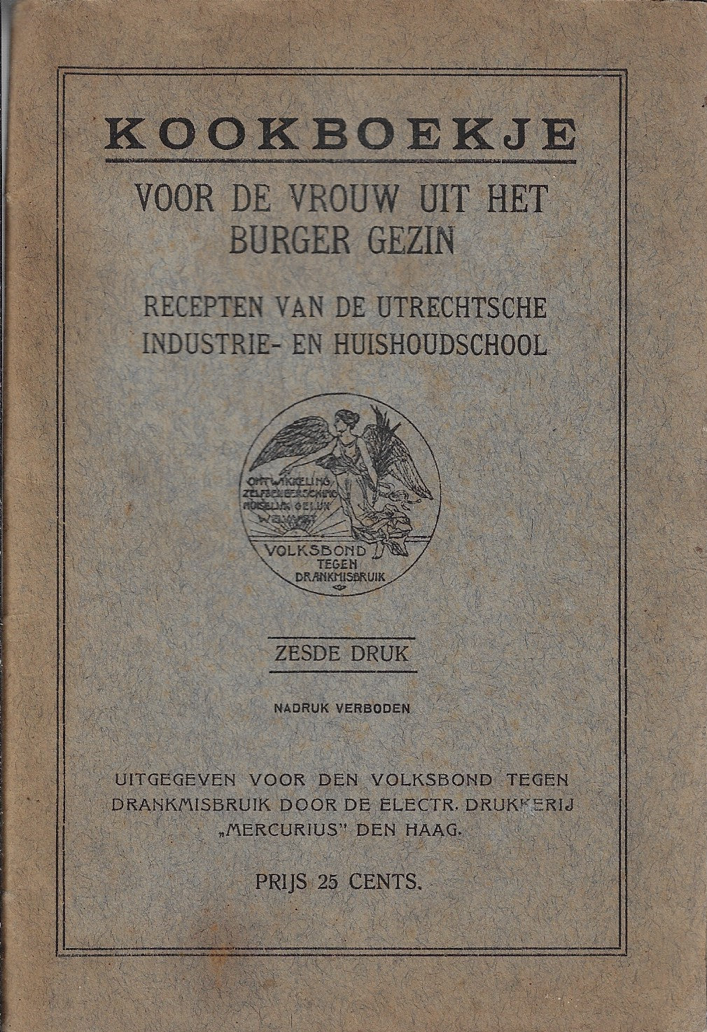 Omslag van Verzameling van 17 verschillende oude kookboekjes, tweedehands boek bij Boekhandel Bloks