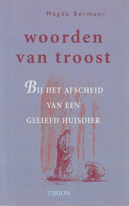 Omslag van Woorden van troost, tweedehands boek bij Boekhandel Bloks