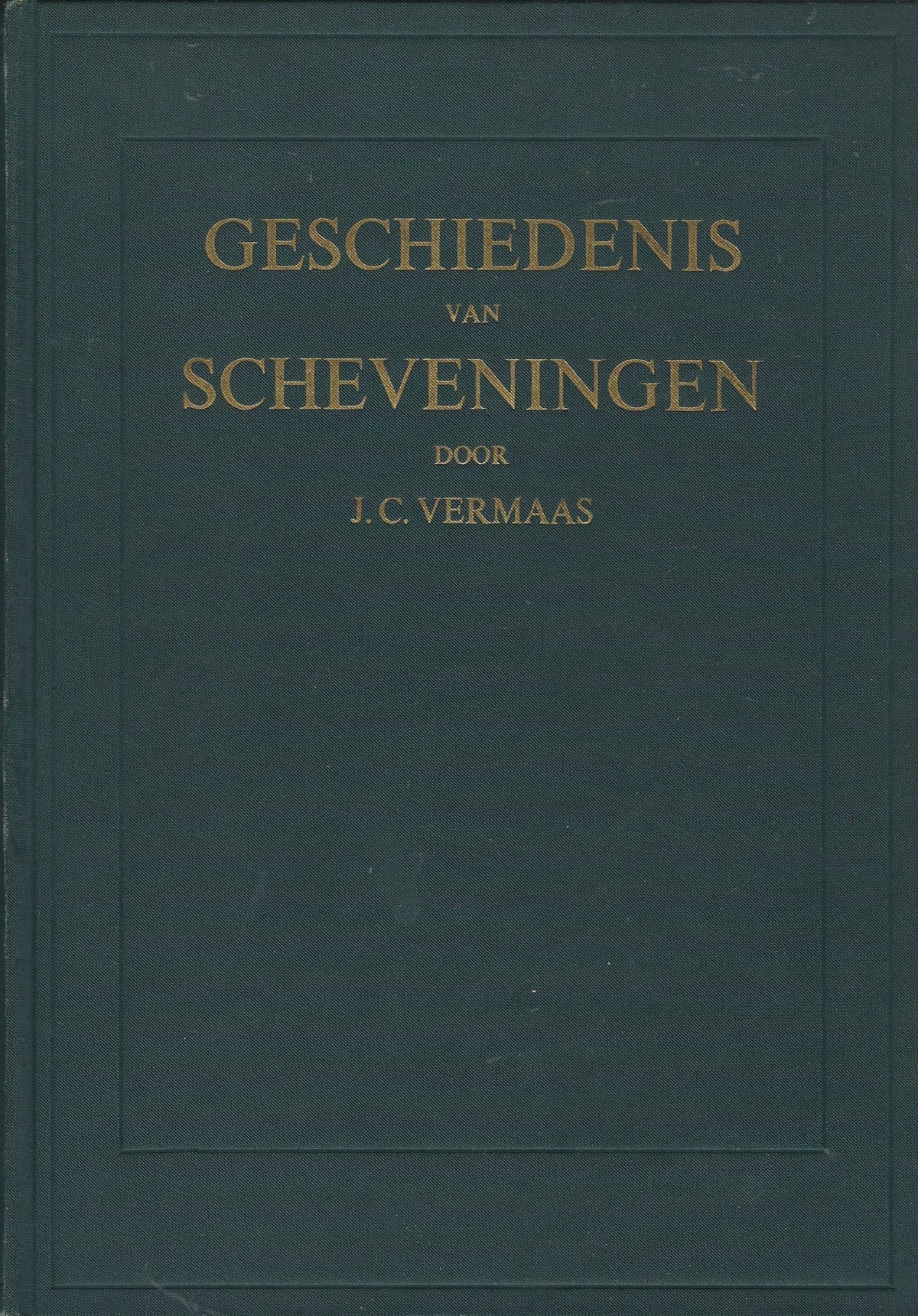 Omslag van Geschiedenis van Scheveningen, tweedehands boek bij Boekhandel Bloks