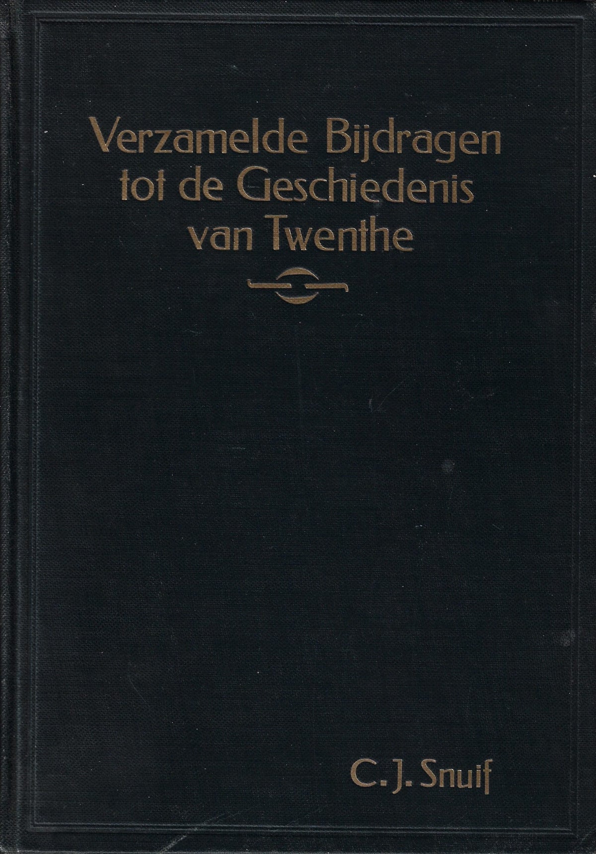 Omslag van Verzamelde bijdragen tot de geschiedenis van Twenthe, tweedehands boek bij Boekhandel Bloks