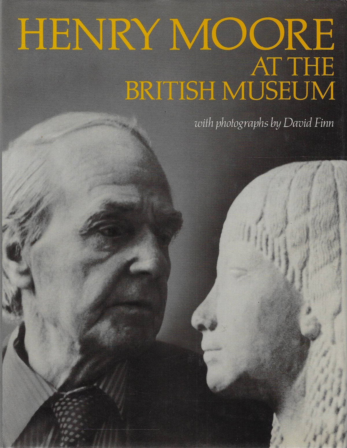 Omslag van Henry Moore at the British museum, tweedehands boek bij Boekhandel Bloks