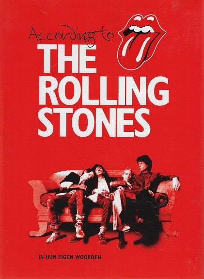 Omslag van According to The Rolling Stones, tweedehands boek bij Boekhandel Bloks