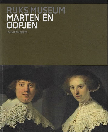 Omslag van Marten en Oopjen / twee monumentale portretten van Rembrandt, tweedehands boek bij Boekhandel Bloks