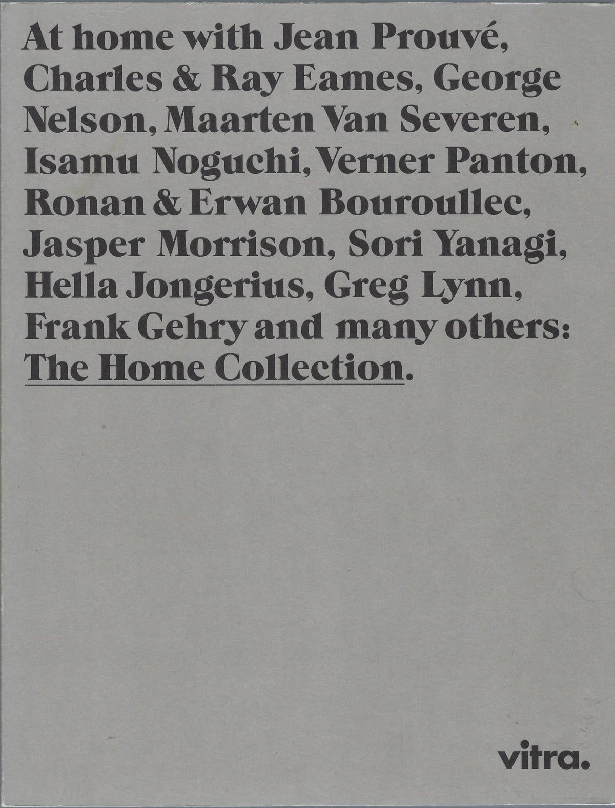 Omslag van The home collection, tweedehands boek bij Boekhandel Bloks