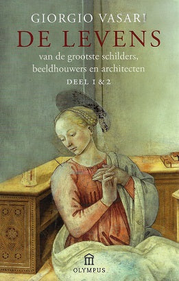 Omslag van De Levens van de grootste schilders, beeldhouwers en architecten I - II, tweedehands boek bij Boekhandel Bloks