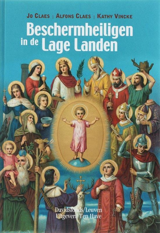 Omslag van Beschermheiligen in de lage landen, tweedehands boek bij Boekhandel Bloks