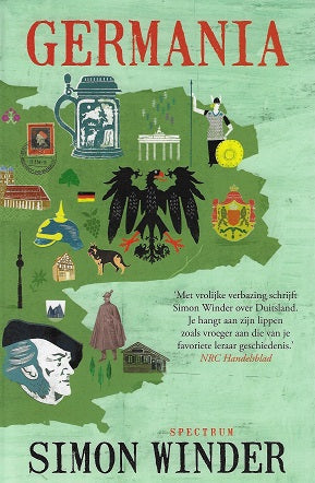 Omslag van Germania / een persoonlijke geschiedenis van het oude en het huidige Duitsland, tweedehands boek bij Boekhandel Bloks