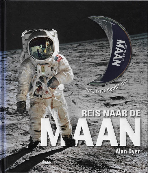 Omslag van Reis naar de maan / 40 jaar na de eerste maanlanding, tweedehands boek bij Boekhandel Bloks