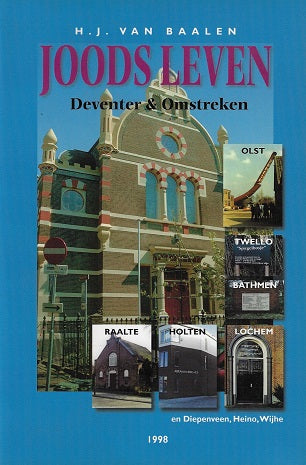 Omslag van Joods leven in Deventer EO, tweedehands boek bij Boekhandel Bloks